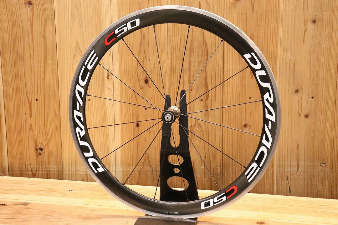 シマノ SHIMANO デュラエース DURA-ACE WH-7900 C50 CL アルミ/カーボン クリンチャー フロントホイール ナローリム 15C 【芦屋店】