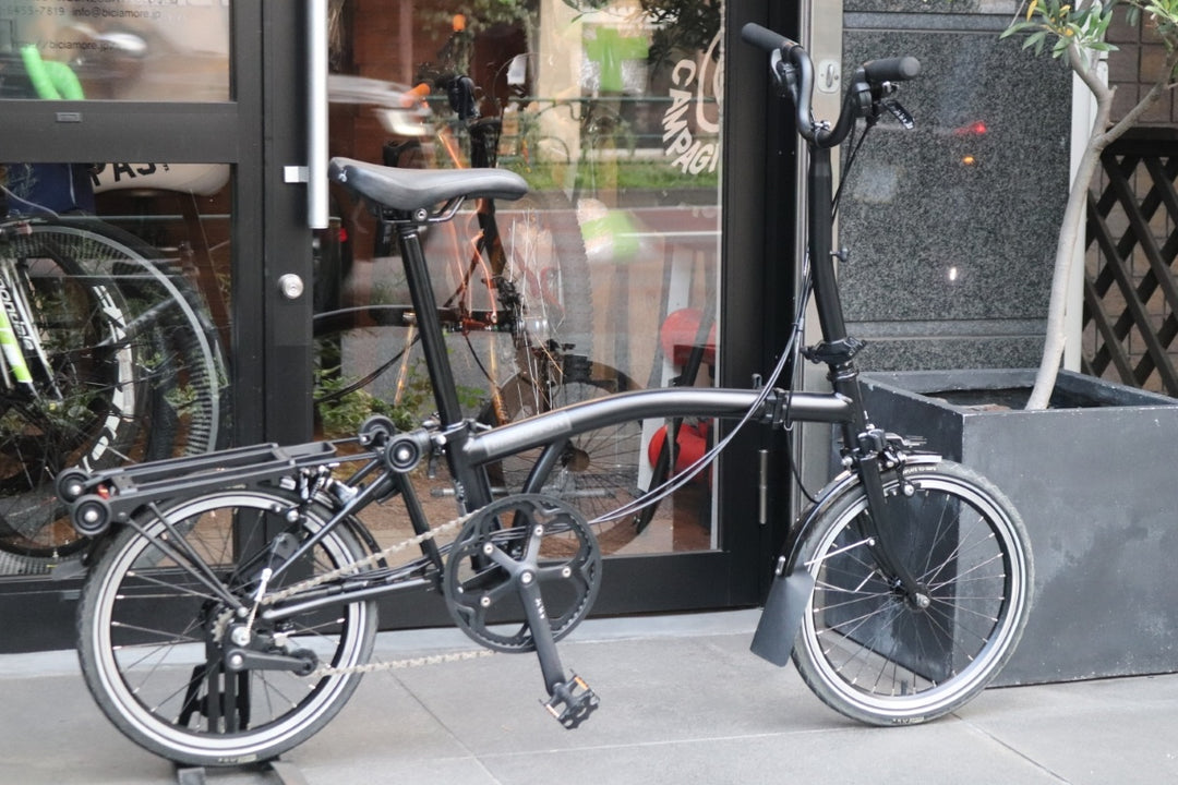 ブロンプトン BROMPTON ブラックエディション M6R BLACK EDITION 16インチ 折り畳み 小径車 【東京南麻布店】