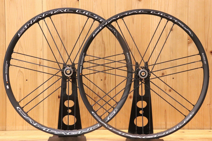 カンパニョーロ CAMPAGNOLO シャマル ウルトラ SHAMAL ULTRA DB アルミ チューブレスレディ ホイールセット シマノ 11S/12S 【芦屋店】