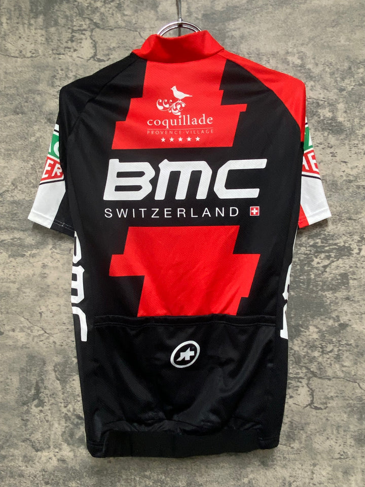 JG625 アソス assos BMC 半袖 サイクルジャージ 黒赤 S