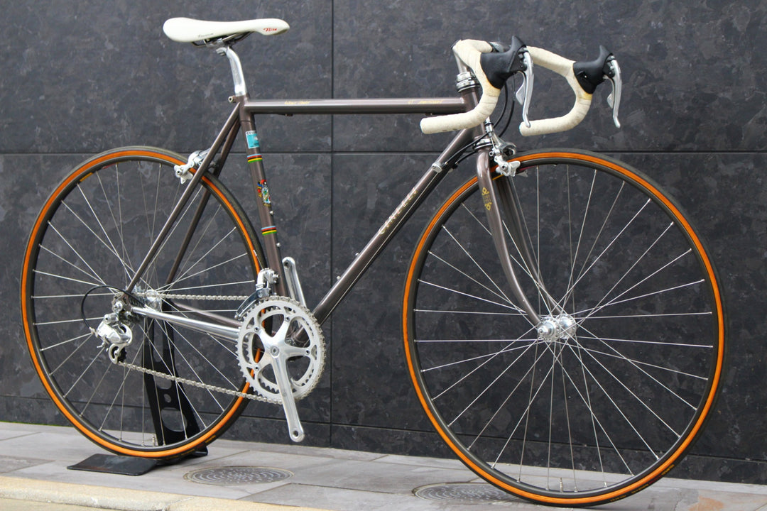 チネリ CINELLI ジーニアス GENIUS 45ANNIVERSARIO 45周年 1993モデル カンパニョーロ レコード Mix 8S クロモリ ロードバイク 【福岡店】