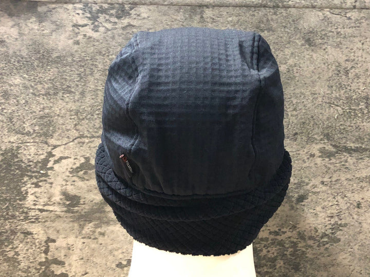 KJ118 カペルミュール KAPELMUUR サイクルキャップ 黒 ワンサイズ 裏起毛
