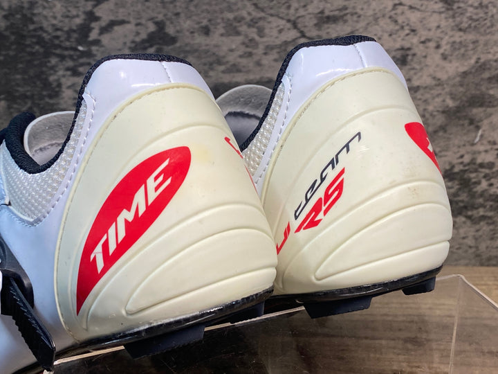 JR514 タイム TIME ULTEAM RS CARBON ビンディングシューズ 白 EU39