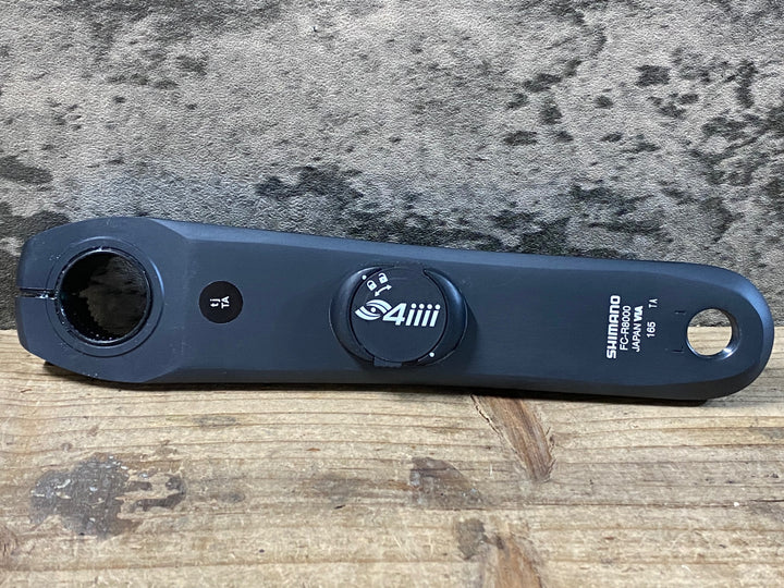 KB748 4iiii PRECISION パワーメーター FC-R8000 左クランク 165mm ANT+ Bluetooth