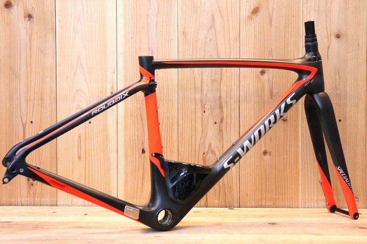 スペシャライズド SPECIALIZED エスワークス ルーベ S-WORKS ROUBAIX DISC 2018年モデル 49サイズ カーボン ロードバイク フレームセット 【芦屋店】