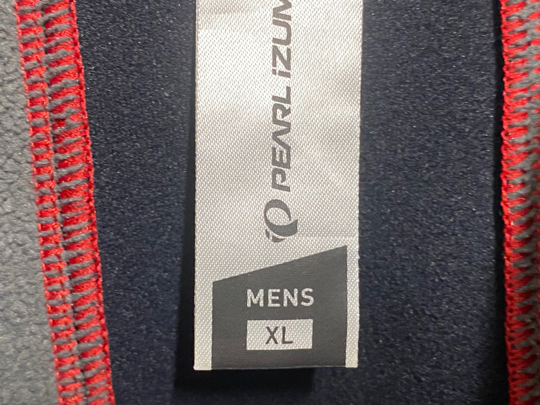 KA080 パールイズミ PEARL iZUMi 長袖 サイクルジャケット 赤 XL 裏起毛