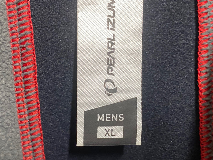 KA080 パールイズミ PEARL iZUMi 長袖 サイクルジャケット 赤 XL 裏起毛
