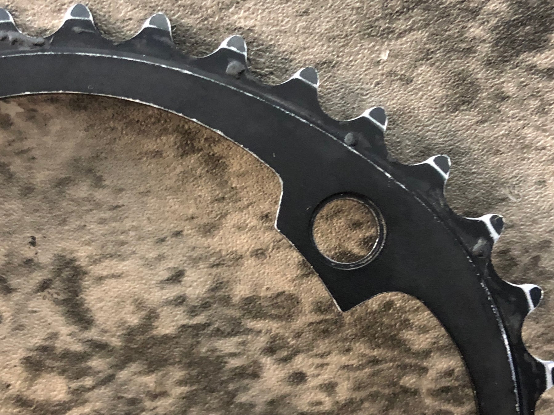 JP898 ライデア RIDEA POWERRING W3T R4-9 楕円 チェーンリング 52/36T