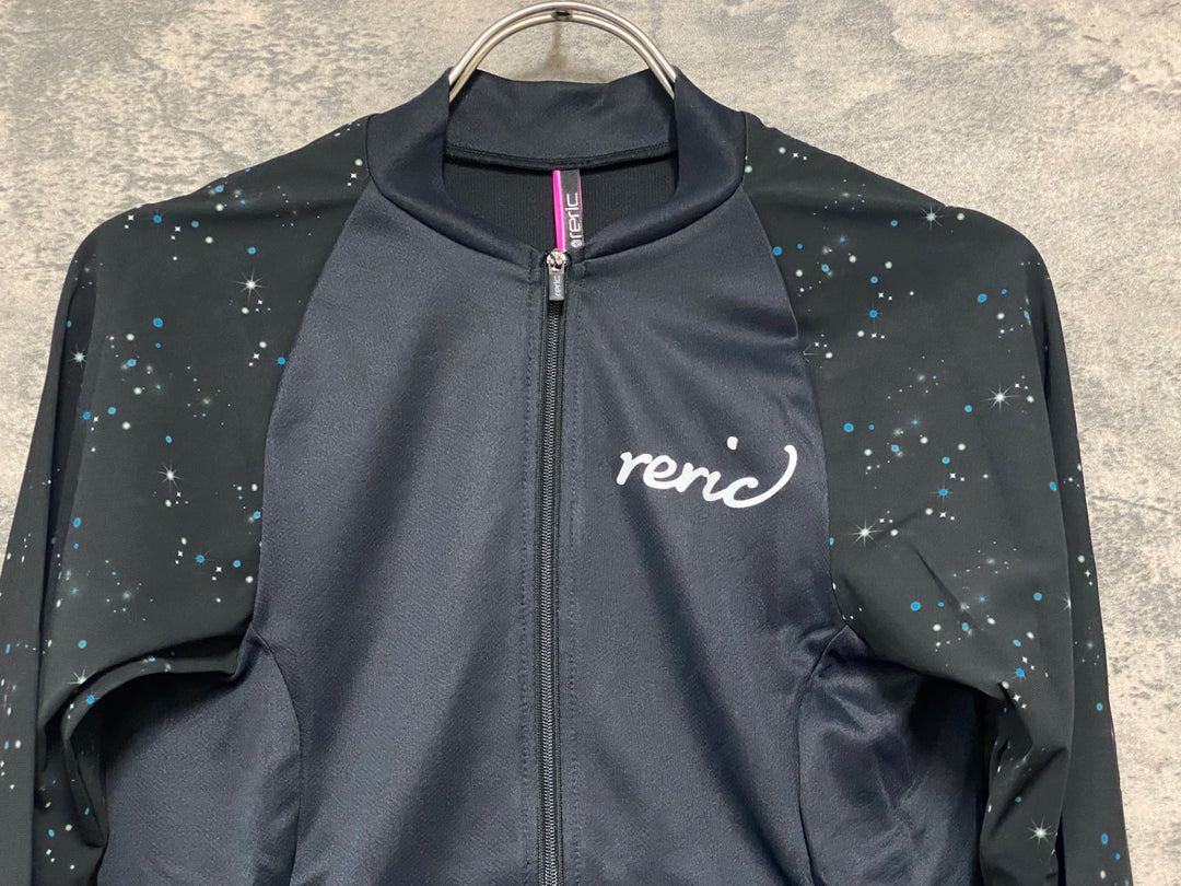 JV985 レリック reric Women's Elara Summer LS Jersey 長袖サイクルジャージ S 黒 レディース