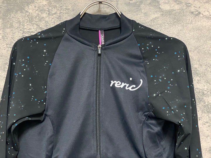 JV985 レリック reric Women's Elara Summer LS Jersey 長袖サイクルジャージ S 黒 レディース
