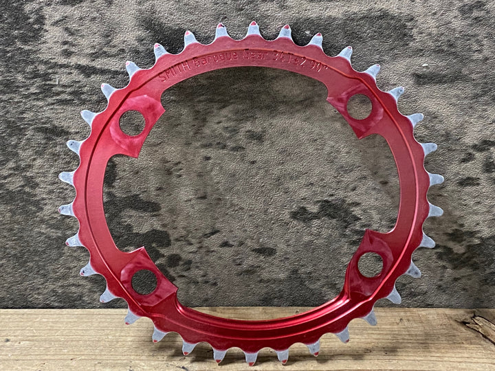 JT416 スミス SMITH バロックギア BAROQUE GEAR 楕円 インナーチェーンリング 34T 赤