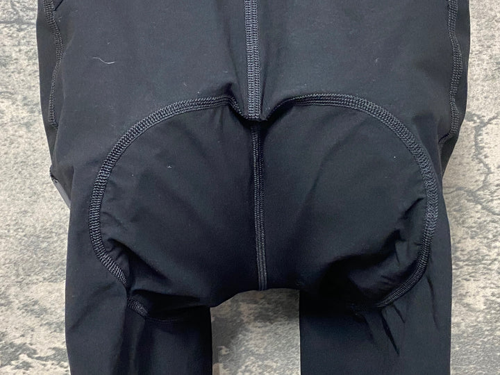 JX642 ラファ Rapha SOUPLESSE SHADOW TIGHTS ビブタイツ 黒 レディース S 裏起毛