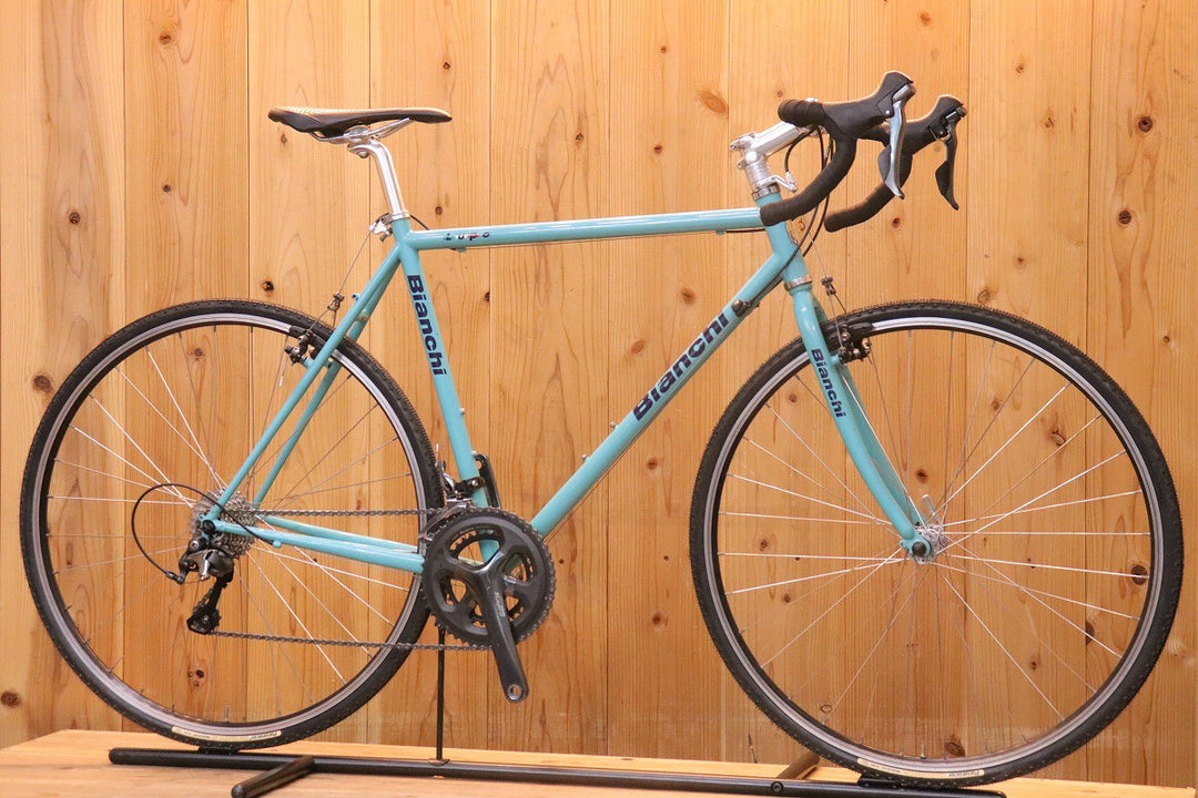 ビアンキ BIANCHI ルポ LUPO 2009年モデル 55サイズ シマノ ティアグラ 4700 MIX 10S クロモリ ツーリングバイク 【芦屋店】