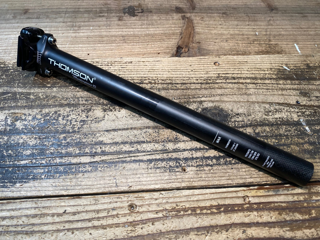 JN974 トムソン THOMSON Masterpiace C カーボン シートポスト Φ27.2 350mm SB0mm