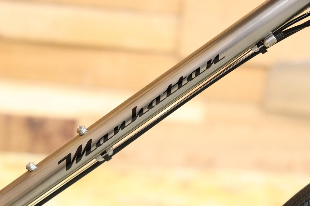 マンハッタン MANHATTAN BIKE M451SD 46サイズ シマノ クラリス R2000 8S クロモリ ミニベロ ロードバイク 20インチ 451 【立川店】