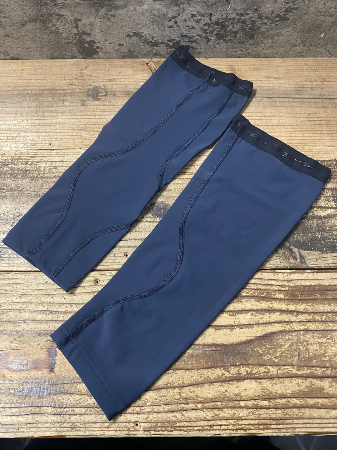 KD405 カステリ CASTELLI ニーウォーマー 黒 S 裏起毛 NANO FLEX