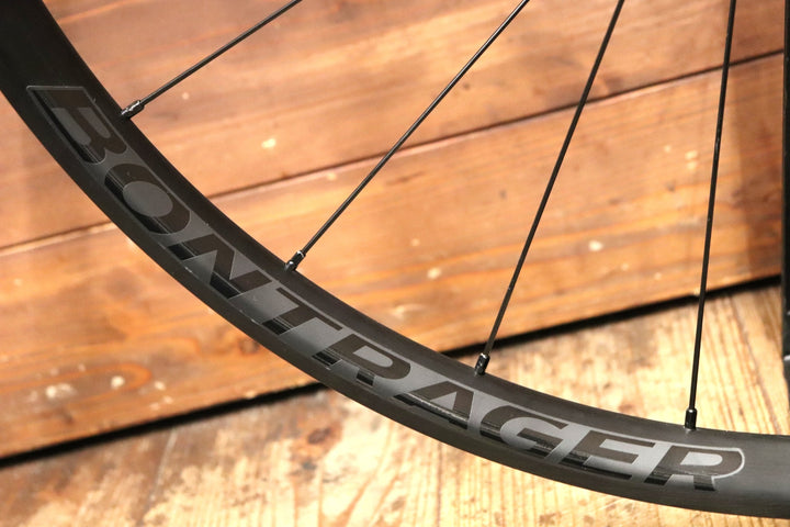 ボントレガー BONTRAGER パラダイム PARADIGM COMP 25 DISC アルミ チューブレスレディ ホイールセット シマノ11S/12S 25C 【東京南麻布店】