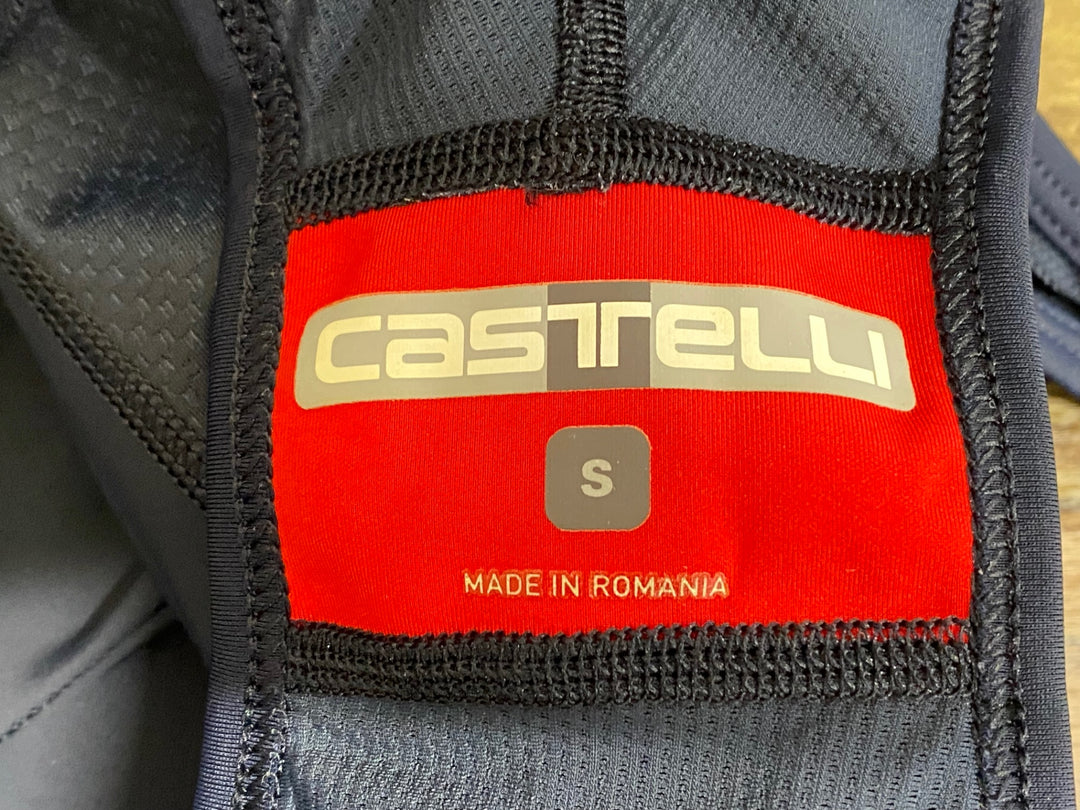 JY241 カステリ CASTELLI ビブショーツ 紺 S