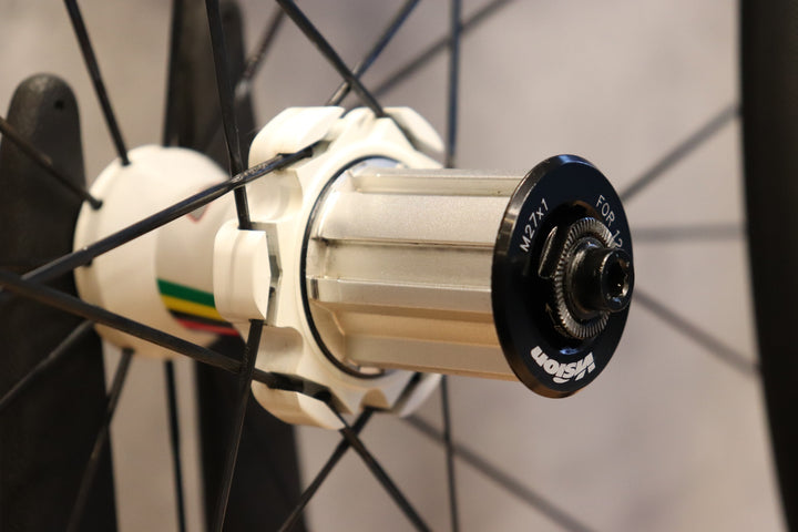ヴィジョン VISION メトロン METRON デローザ DE ROSA TU カーボン チューブラー ホイールセット カンパニョーロ11/12S 【さいたま浦和店】