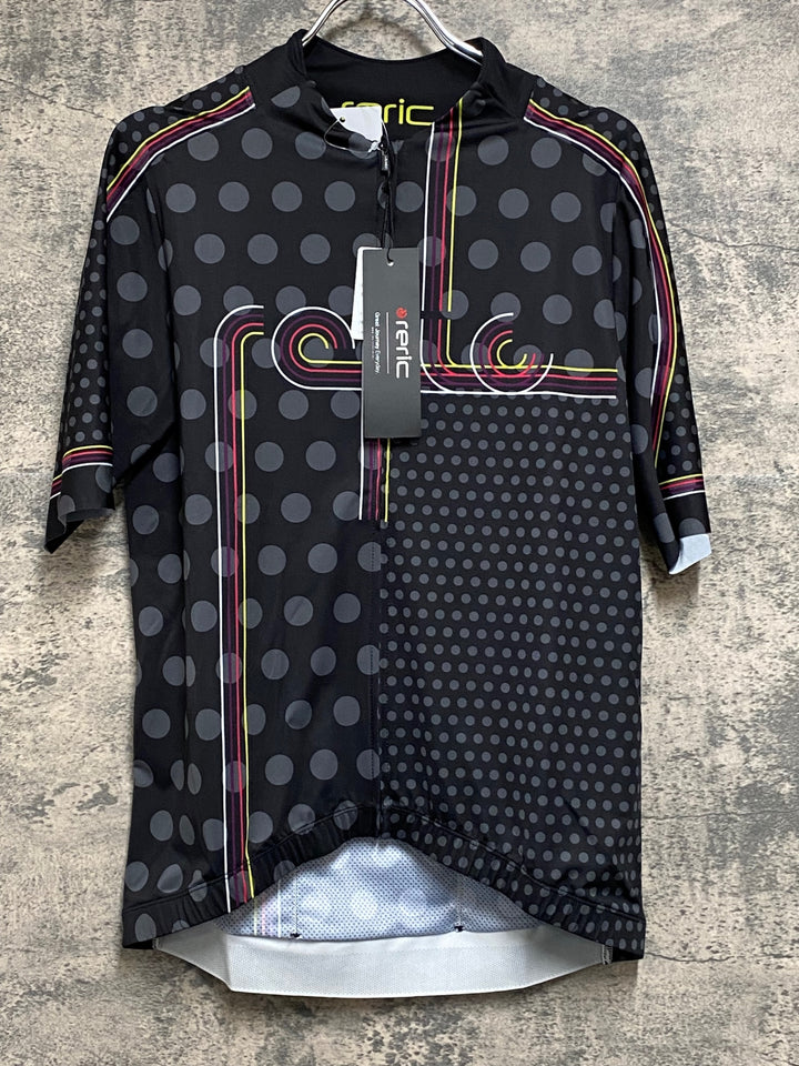 JK993 レリック reric タイポ エアロジャージ 半袖サイクルジャージ XXLサイズ 黒 未使用品 タグ付き