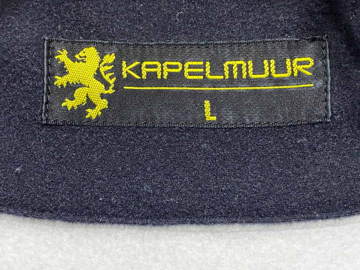KB766 カペルミュール KAPELMUUR 長袖 サイクルジャケット 白 黒 L 裏起毛
