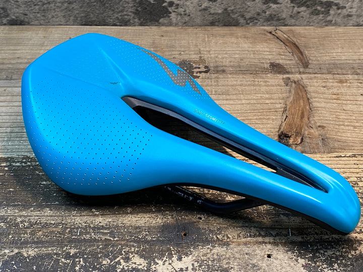 JF084 スペシャライズド SPECIALIZED パワー POWER expert サドル ターコイズ Hollow Ti レール 155mm
