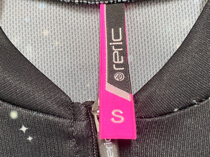 JV998 レリック reric Women's Himalia SS Jersey 半袖 サイクルジャージ S 黒 レディース
