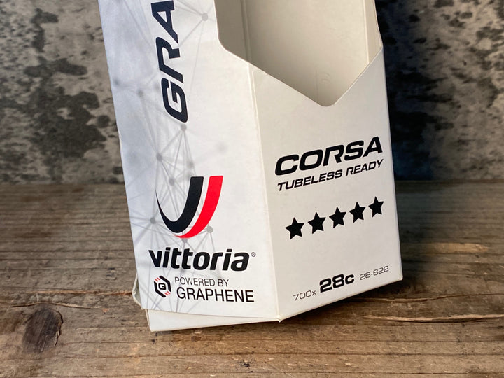 JX388 ヴィットリア Vittoria CORSA GRAPHENE 2.0 チューブレスレディタイヤ 700×28C 黒