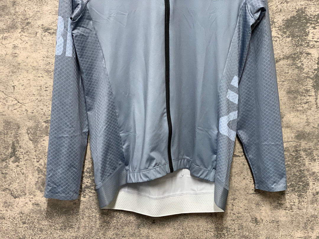 KI218 INBIKE 長袖 サイクルジャージ 青 XL