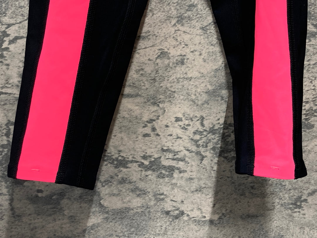 JE272 ラファ Rapha SOUPLESSE WINTER TIGHTS WITH PAD ビブタイツ ブラック ピンク レディース XXS