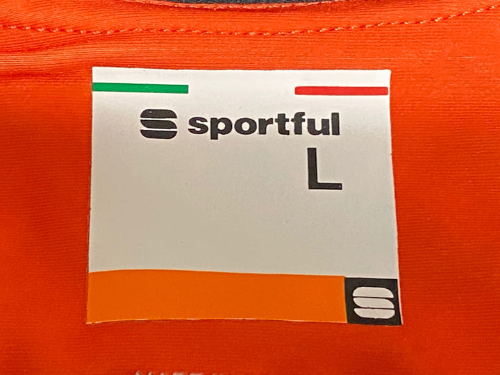 JN208 スポーツフル sportful 半袖 サイクルジャージ 黒 赤 M