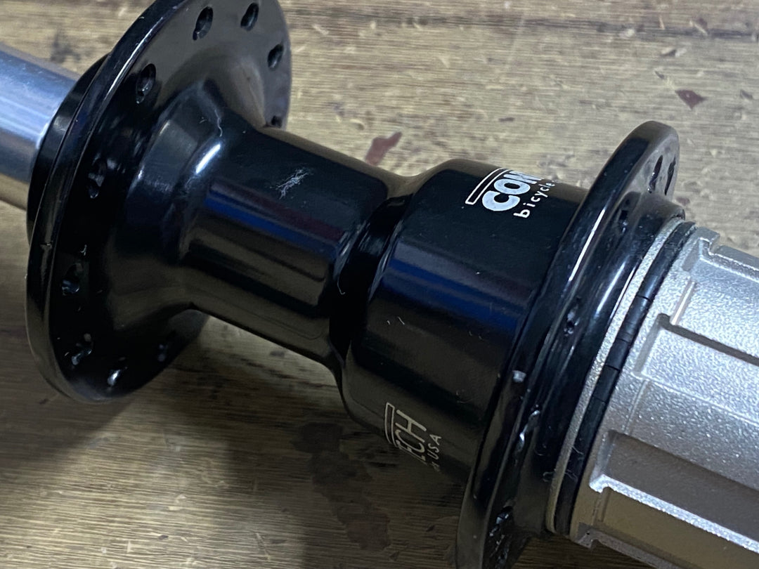 KL705 コントロールテック CONTROLTECH 前後ハブセット 黒 シマノ10S 20/24H OLD108x142mm