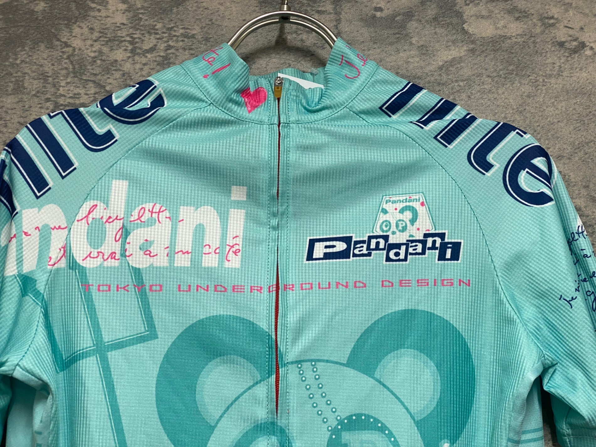 JR197 パンダーニ pandani 半袖サイクルジャージ M 水色 – BICI AMORE