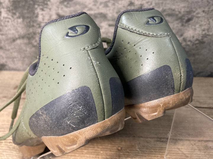 JX871 ジロ GIRO PRIVATEER LACE ビンディングシューズ オリーブ EU39 SPD