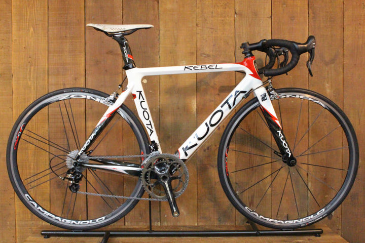 クオータ KUOTA ケベル KEBEL 2010モデル Mサイズ カンパニョーロ アテナ MIX 11S カーボン ロードバイク Campagnolo ZONDA 15C