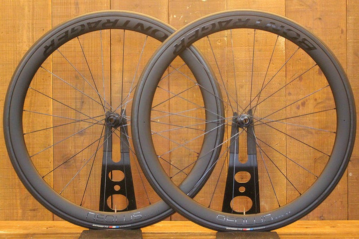 ボントレガー BONTRAGER アイオロス AEOLUS PRO 37 DISC カーボン チューブレスレディ ホイールセット シマノ 11S 21C 【芦屋店】