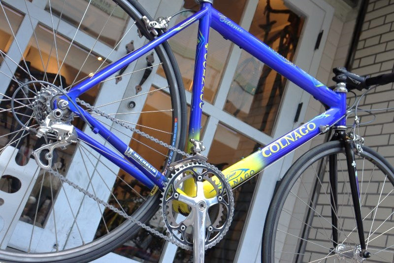 コルナゴ COLNAGO オーバルチタン チタニオ Ovaltitan Titanio シマノ デュラエース 7700 9S チタン ロードバイク 【横浜店】