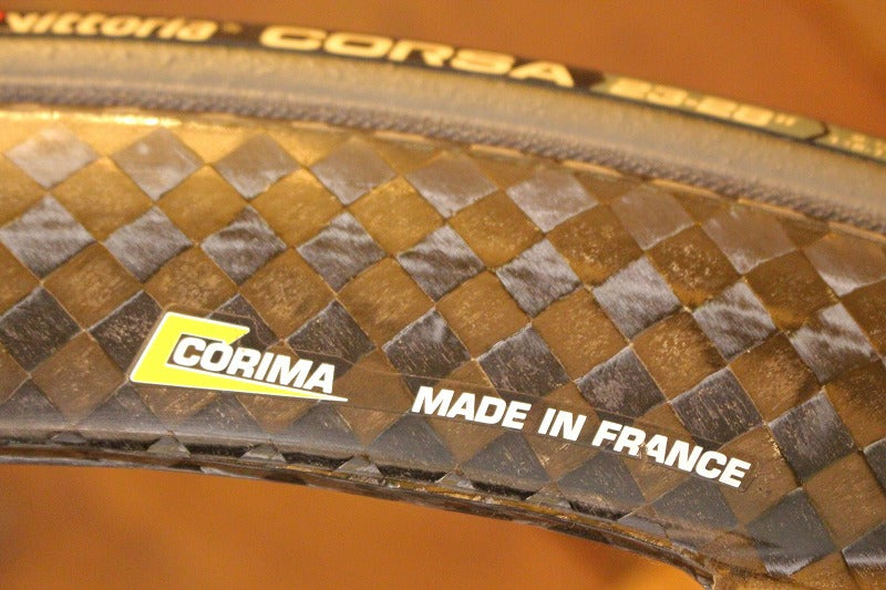 コリマ CORIMA 3SPOKE CERAMIC カーボン チューブラー バトンホイール フロントのみ トラック ピスト 【芦屋店】