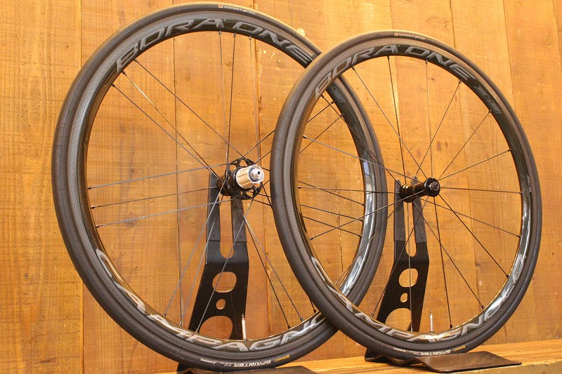 カンパニョーロ Campagnolo ボーラ ワン BORA ONE 35 AC3 カーボン チューブラー ホイールセット シマノ11S 【芦屋店】