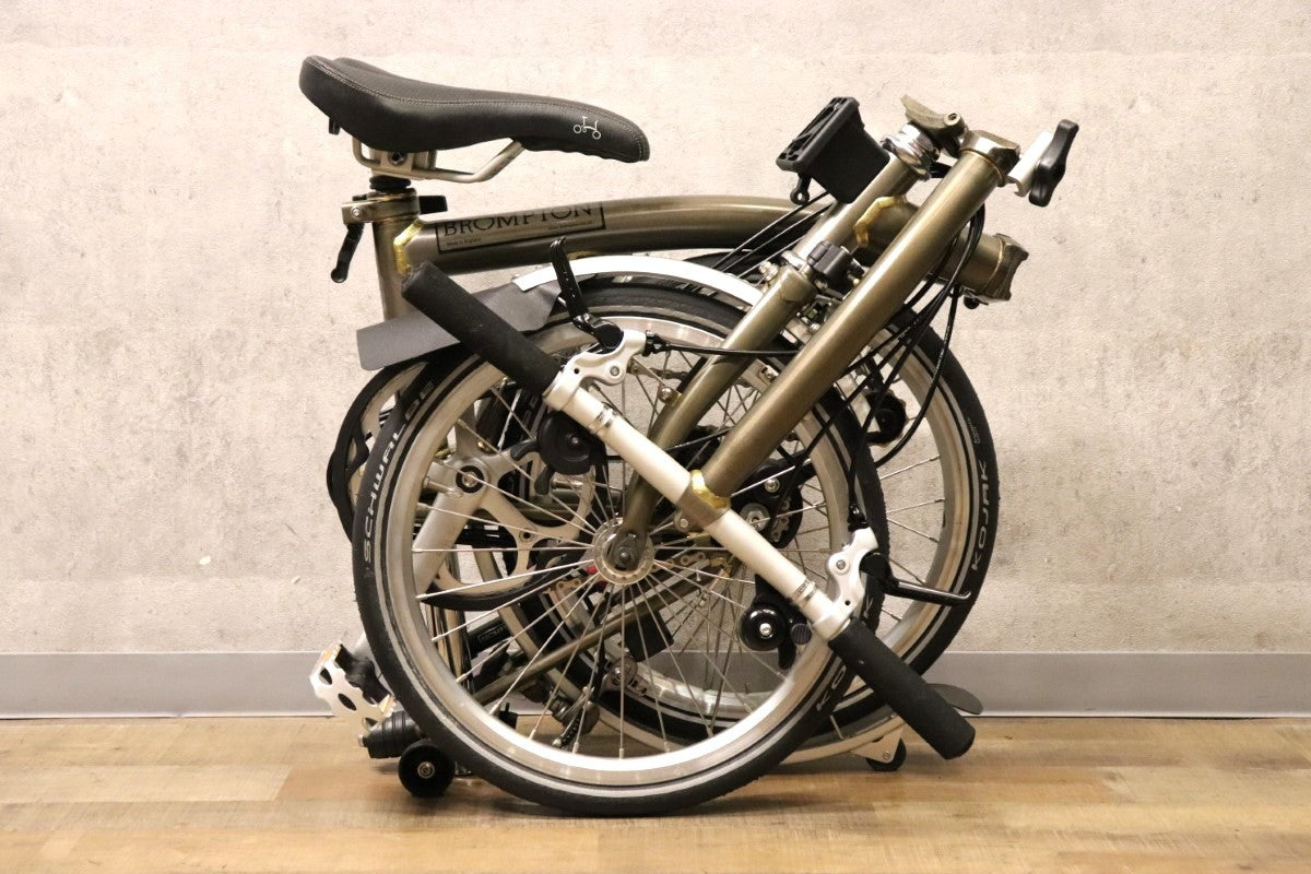 ブロンプトン BROMPTON S6L RAWカラー 2018年頃モデル 16インチ ミニベロ 折り畳み 小径車 【希少なRAWカラー】  【さいたま浦和店】