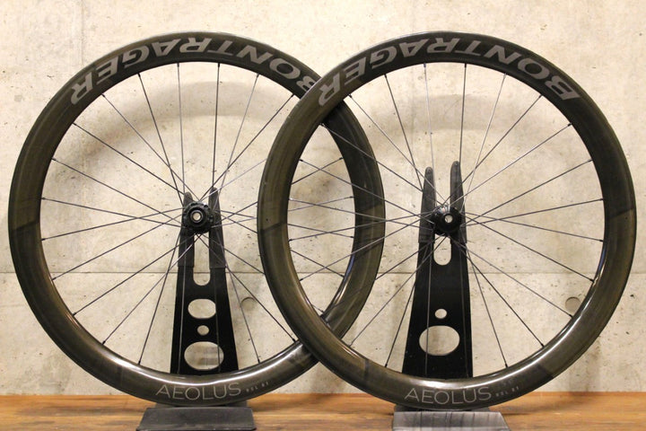 ボントレガー BONTRAGER アイオロス ディスク AEOLUS RSL 51 TLR DISC カーボン チューブレス ホイールセット シマノ12/11S 【福岡店】