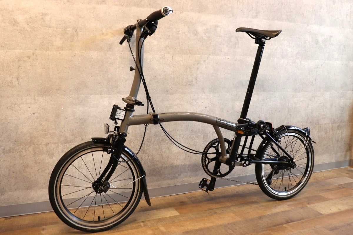 ブロンプトン BROMPTON P LINE S4L 2022モデル ストームグレー チタン