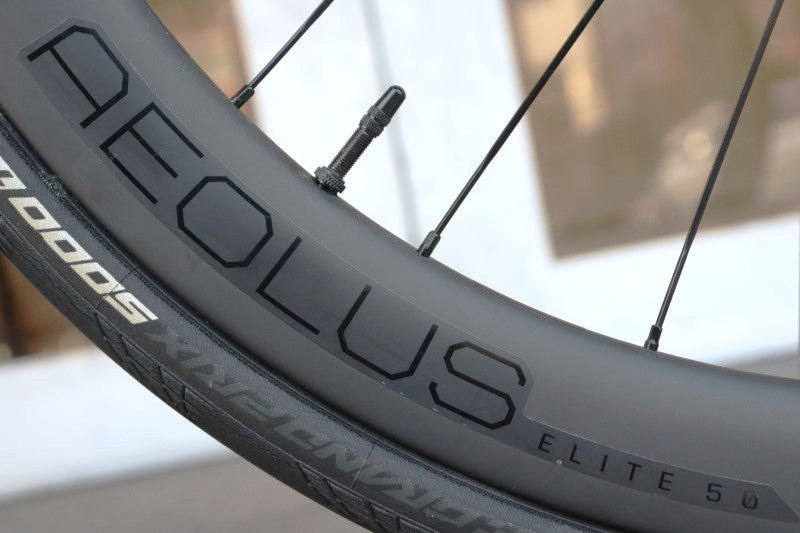 ボントレガー BONTRAGER アイオロス エリート AEOLUS ELITE 50 DISC カーボン チューブレスレディ ホイールセット シマノ11S 【横浜店】