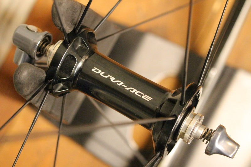 シマノ SHIMANO デュラエース DURA ACE WH-9000 C24 CL アルミ クリンチャー ホイールセット シマノ 12S / 11S ナロー 15C 【福岡店】