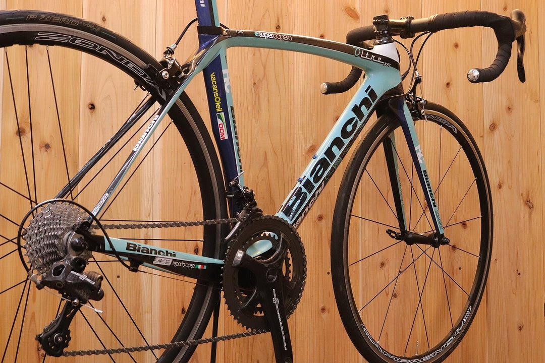 ビアンキ BIANCHI オルトレ OLTRE XR VACANSOLEIL 2013年モデル 50サイズ カンパニョーロ コーラス 11S カーボン ロードバイク 【芦屋店】