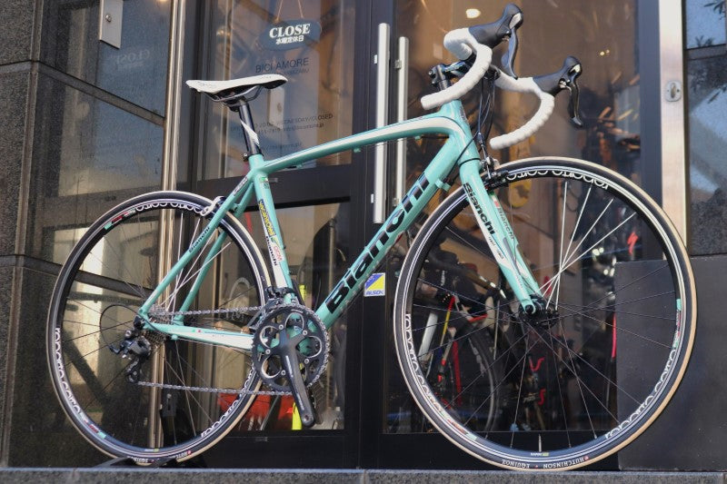 ビアンキ BIANCHI インプルソ IMPULSO ヴァカンソレイユカラー 2013 53サイズ シマノ アルテグラMIX 10S アルミ  ロードバイク 【南麻布店】