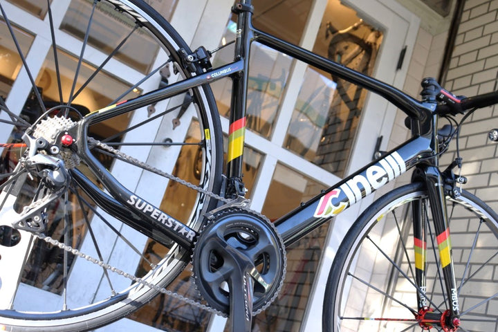 チネリ Cinelli スーパースター SUPERSTAR 2020モデル 54サイズ シマノ アルテグラ R8000 MIX 11S カーボン ロードバイク 【横浜店】