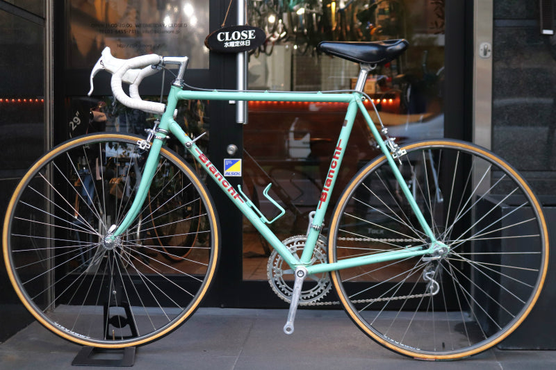 ビアンキ Bianchi カンピオーネデルモンド CAMPIONE DEL MONDO CX ヌーヴォレコード 7S スチール ヴィンテージ ロードバイク 【南麻布店】