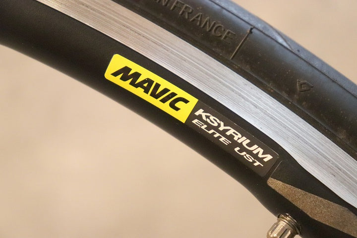 マヴィック MAVIC キシリウムエリート KSYRIUM ELITE UST アルミ チューブレスレディ ホイールセット シマノ12/11 –  BICI AMORE ONLINE STORE