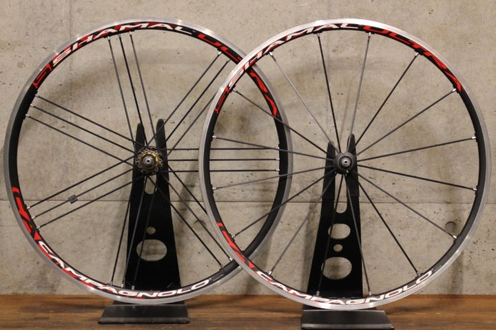 カンパニョーロ CAMPAGNOLO シャマルウルトラ SHAMAL ULTRA アルミ チューブラー ホイールセット シマノ10S ナローリム  【福岡店】